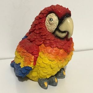 New 😍Parrot Birds Decorative statue 8x8in